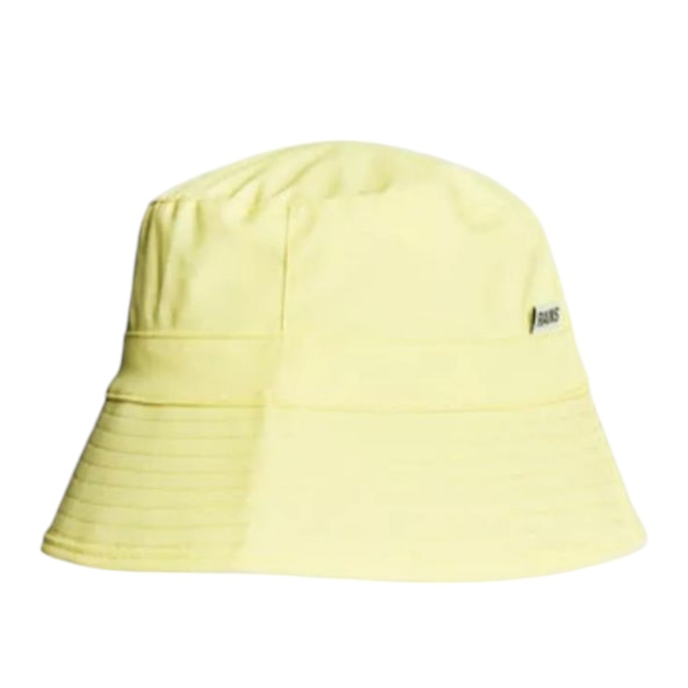 RAINS Bucket‎ Hat Size XS - M Waterproof Straw Yellow Gorpcore Y2K Festival